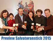 Salvatorprobe 2015: Politiker im Weltall - Preview auf dem Salvatoranstich auf dem Nockherberg (©Foto: Martin Schmitz)